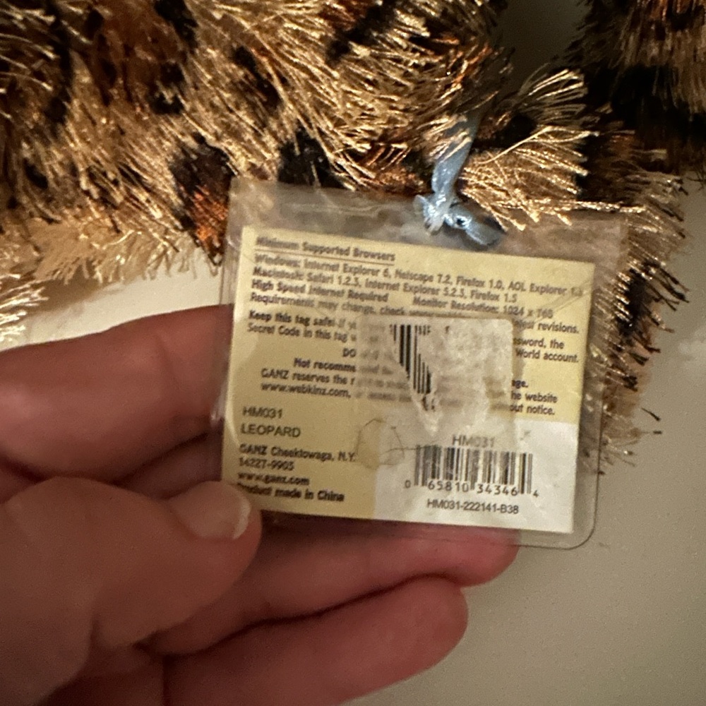Leopard Webkinz - Picture 3 of 3